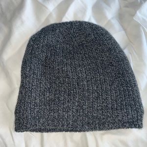 Unisex Black and Gray Beanie